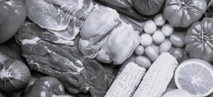 Meat, Fruit, Vegetable